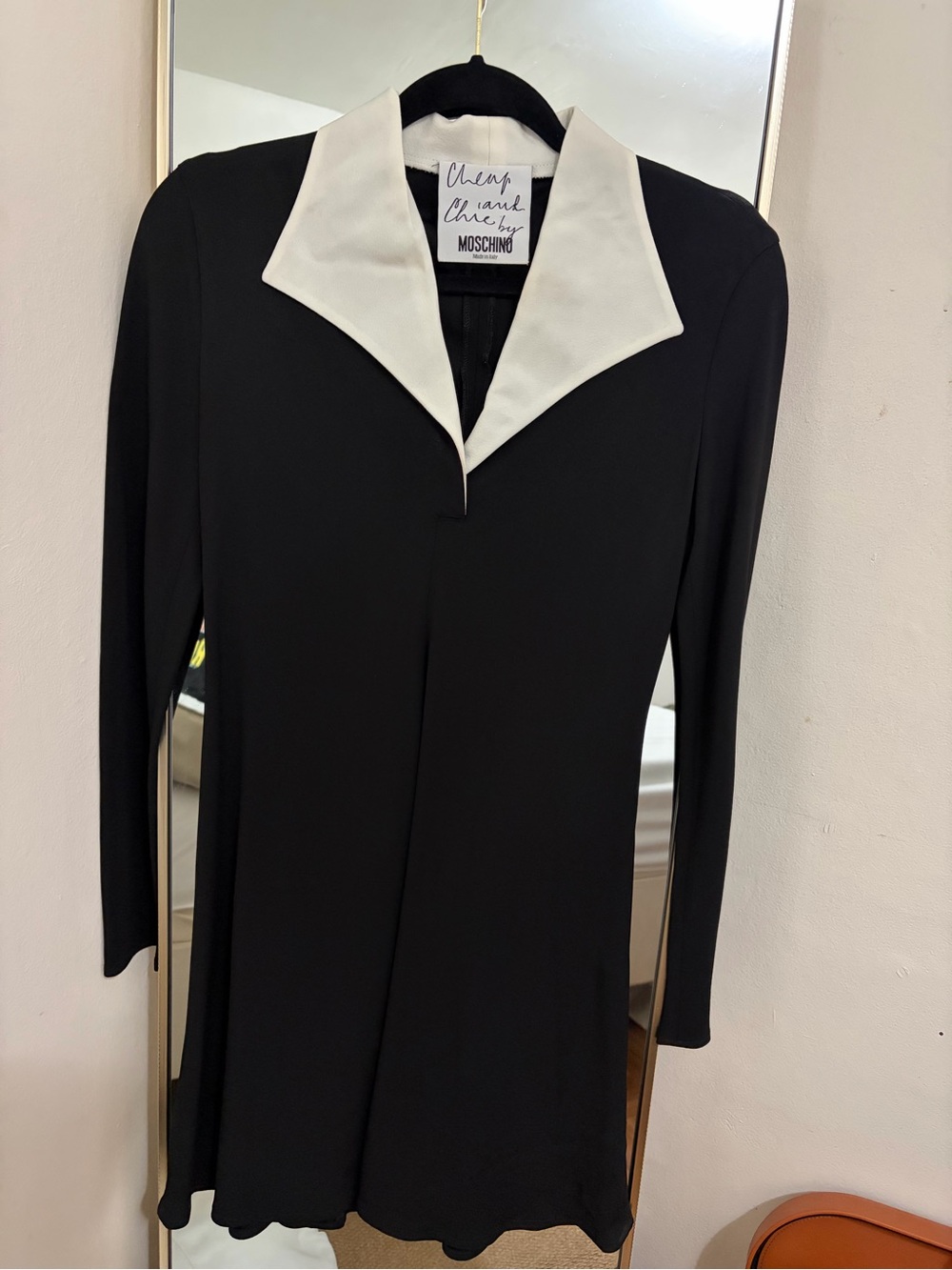 Moschino Cheap & Chic Dress with White Collar